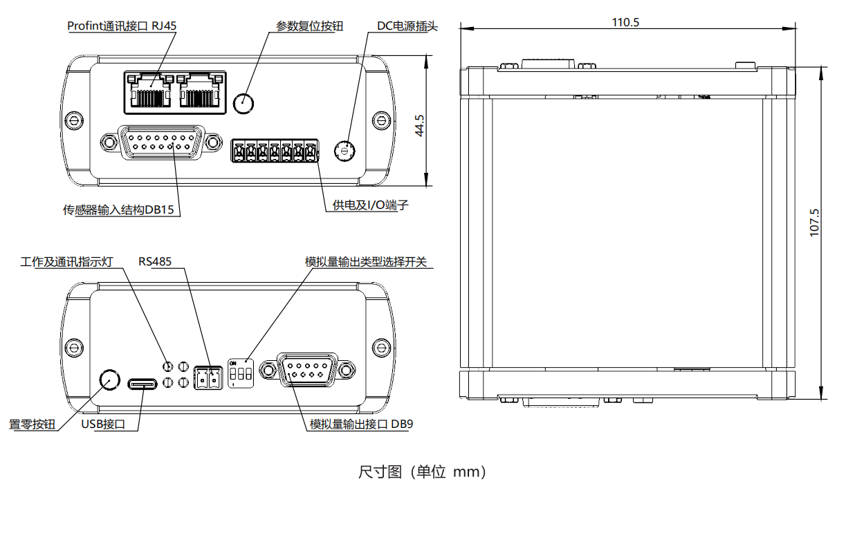 70X-PN-DB15系列多通道放大器