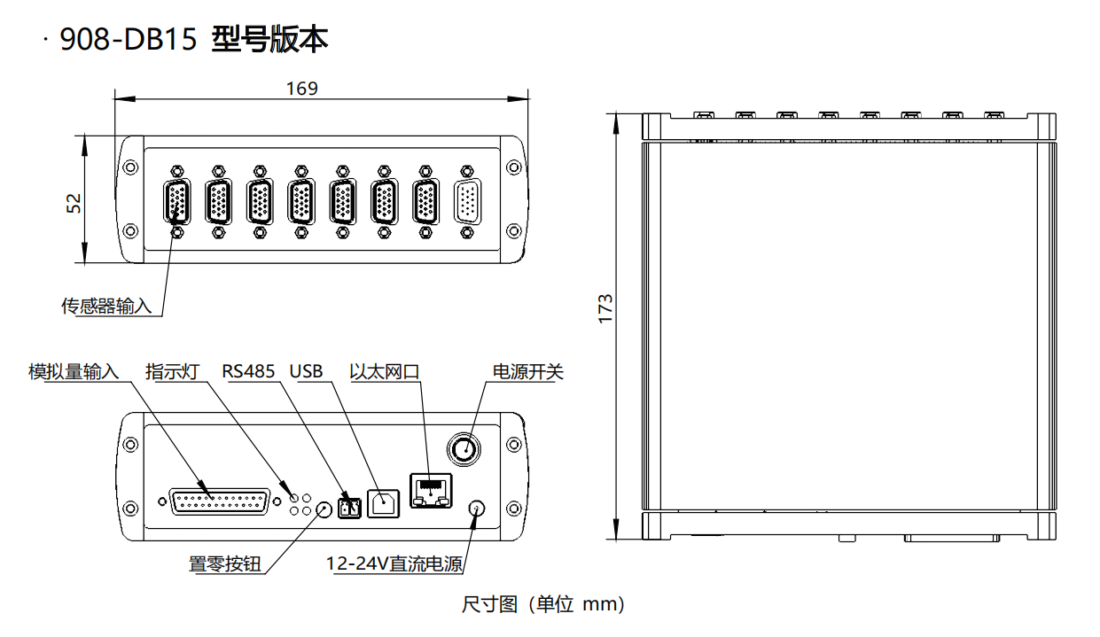 908 系列八通道高速数据采集器