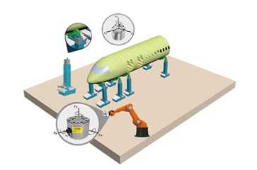 华创HUATRAN-三/六分量传感器应用于飞机定姿调位器装配